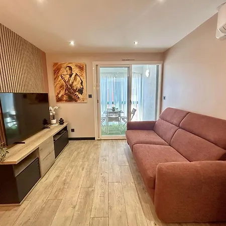 Appt 2 Pieces 4 Couchages Vue Port Cap D 'agde Ct020-253
