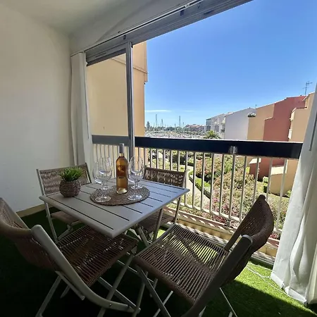 דירה Appt 2 Pieces 4 Couchages Vue Port Cap D 'agde Ct020-253